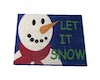 Let it Snow Door Mat