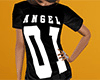 Angel 01 Shirt Black (F)