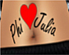 :JT: Phi <3 Julia tat
