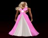 Pink Satin Gown