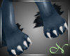 moon wolf paws