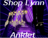 14k Queen Anklet
