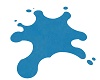 Blue Paint Spill