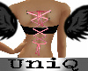 UniQ Pink Back Laces