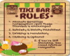 Tiki Bar Rules