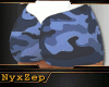 ! SEXY CAMO BLUE SHORTS