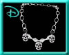 Ds Skull Necklace