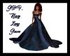 GBF~Navy Blue Long Gown