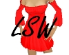 LSW sexy red suit