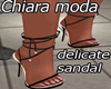 delicate sandal