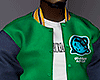 JACKET GREEN & BLUE