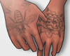 ✱ Bees Hands Tattoo