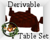 ~QI~ DRV Isle Table Set