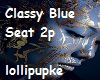 Classy Blue Seat 2p