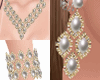 MF Wedding Necklaces Set