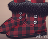 Christmas Fur Boots Cple