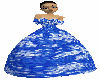 BlueSnowFlake Dress