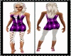 SM Purple Dress Alure