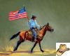 USA Cowboy poster