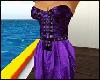 NV - Corset Purple Dress
