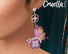 Purple Earring