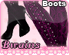 *B* Lace Boots*Blush