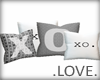 .LOVE. XO. Pillows