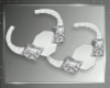 WHITE SILVER JEWELS SET