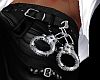silver double Handcuffs