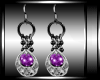 Purple Eloise Earrings