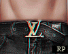 Calça Jeans Black LV $$