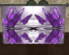 Purple Butterfly curtain