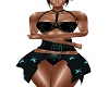 bluish black epic dress