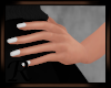 Kid Mom Short Nail White