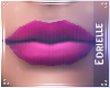 E~ Allie Lips  Pink Hot