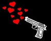 Gun Love back Tat