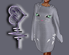 Knitted Kitten Dress Gr