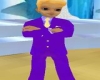 purple/gold suit jacket