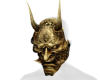 A| Gold Oni Mask