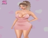 S | Pink Sexy Dress