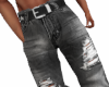 Ripped Gray Jeans (M)