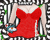 Lace Babydoll Red