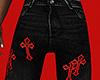 Pants Jeans Black Drip