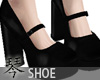 琴 Cute Black Heels