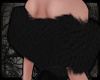 +Minka Fur Shrug - ebony