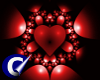 Red Black Heart Picture