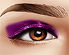 Make up gloss purple