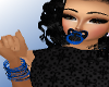 !!Blk n Blu Bangles R