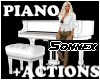 piano + actions