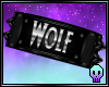 Wolf Armband R / F